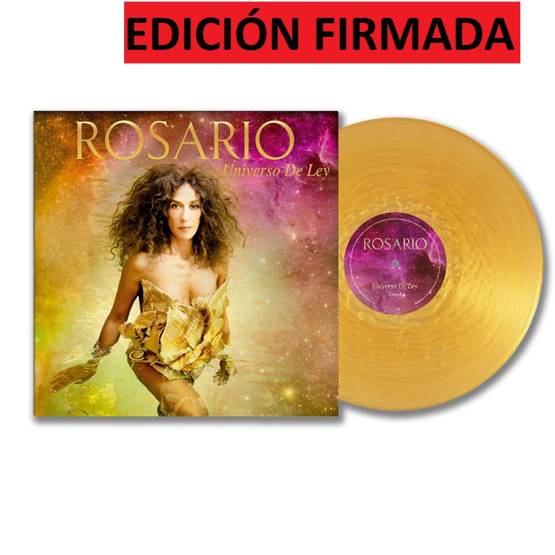 ROSARIO - UNIVERSO DE LEY (LP-VINILO) GOLD EDICIÓN FIRMADA LIMITADA