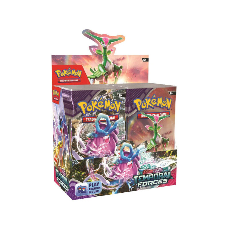 SOBRE CARTAS POKEMON ESCARLATA / PURPURA TEMPORAL FORCES