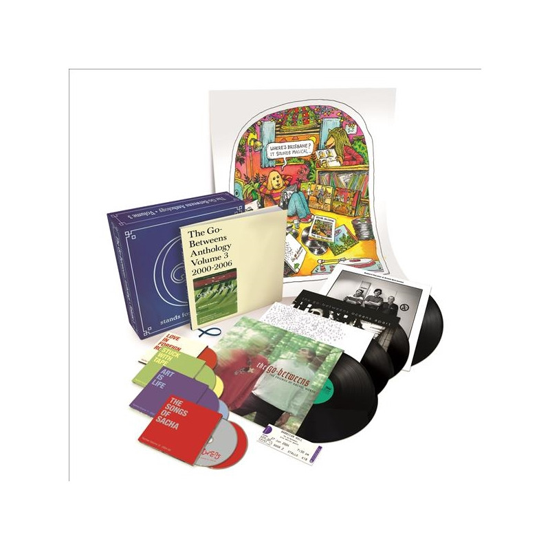 THE GO-BETWEENS - G STANDS FOR GO-BETWEENS: THE GO-BETWEENS ANTHOLOGY - VOLUME 3 (4 LP-VINILO + 7 CD) BOX