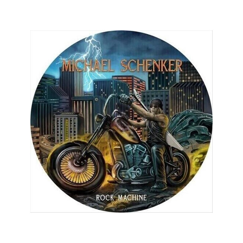 MICHAEL SCHENKER - ROCK MACHINE (LP-VINILO) ILUSTRADO EDICIÓN LIMITADA