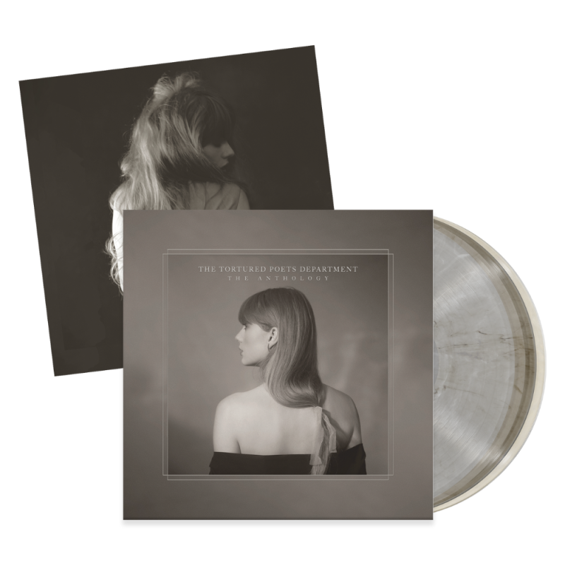 TAYLOR SWIFT - THE TORTURED POETS DEPARTMENT "THE ANTHOLOGY" (4 LP-VINILO) GRIS EDICIÓN LIMITADA