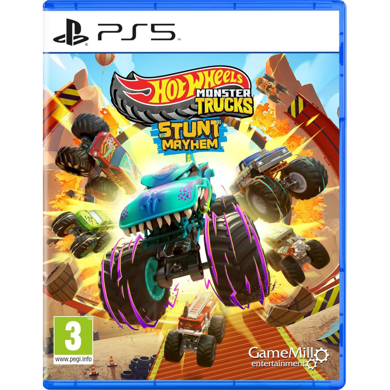 PS5 HOT WHEELS MONSTER TRUCKS: STUNT MAYHEM