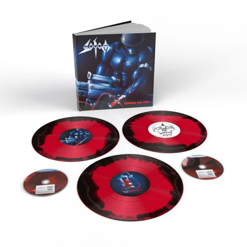 SODOM - TAPPING THE VEIN (3 LP-VINILO + 2 CD) DELUXE