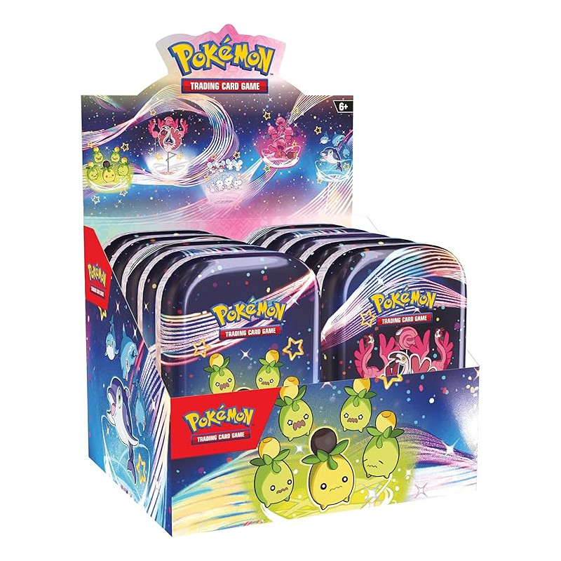 POKEMON JUEGO DE CARTAS ESCARLATA / PURPURA PALDEAN FATES MINI TIN