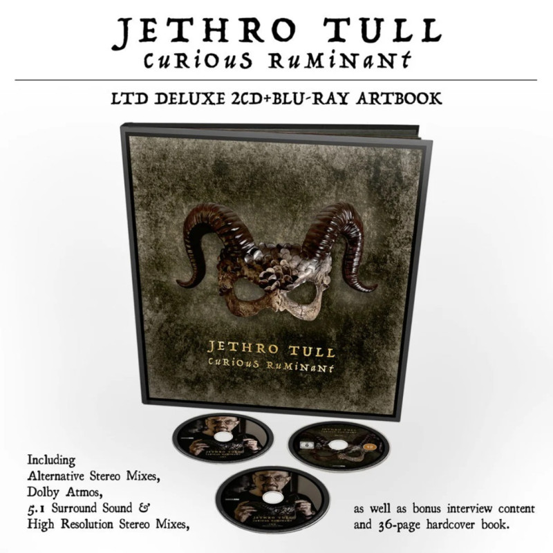 JETHRO TULL - CURIOUS RUMINANT (2 CD + BLU-RAY))