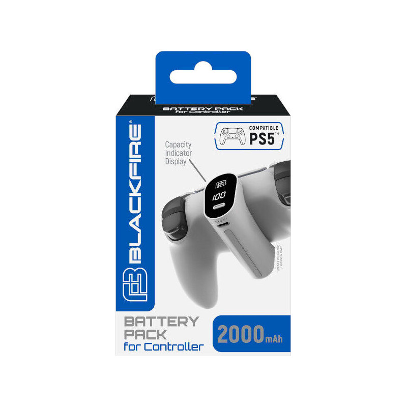 PS5 BATERIA 2000MAH BLACKFIRE
