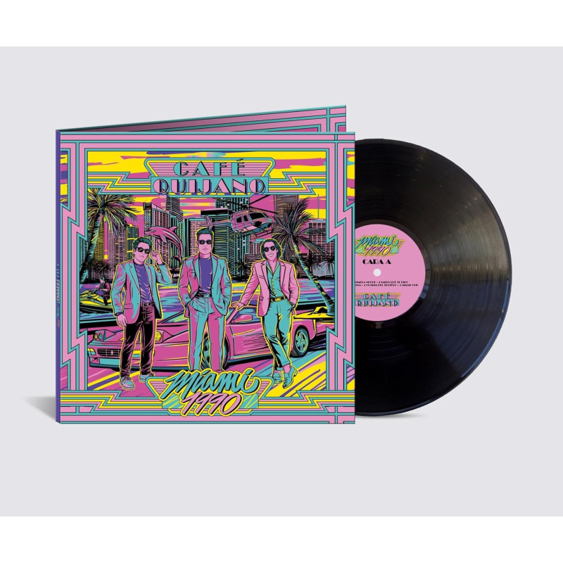 CAFÉ QUIJANO - MIAMI 1990 (LP-VINILO)