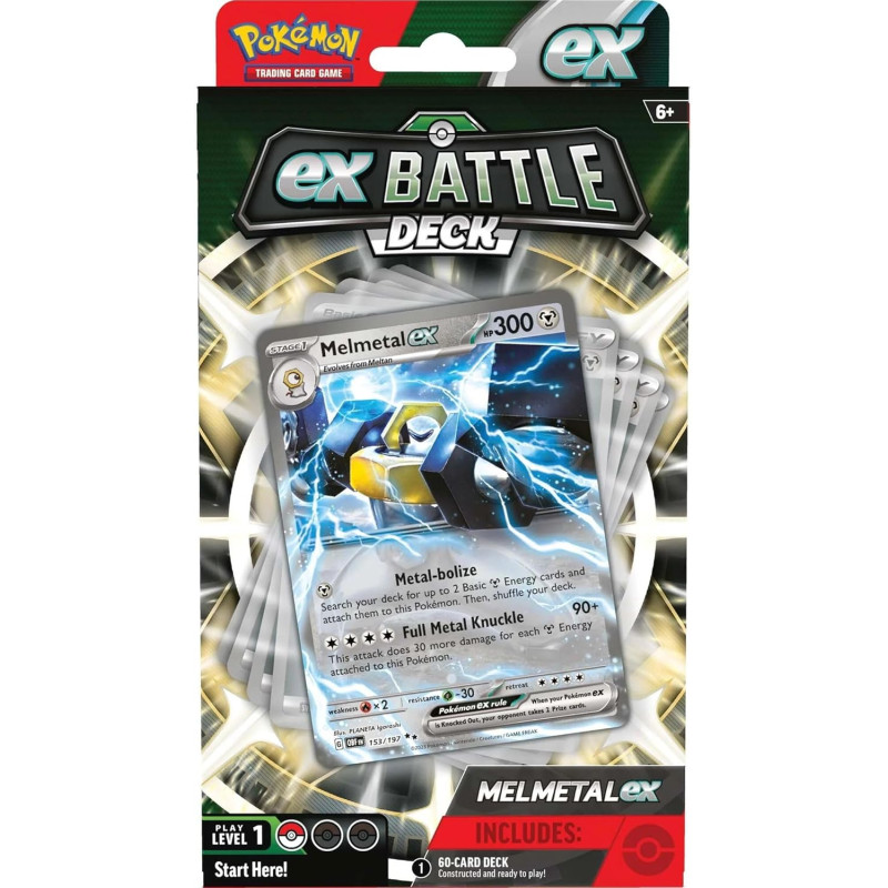 POKEMON JUEGO DE CARTAS EX BATTLE DECK MELMETAL