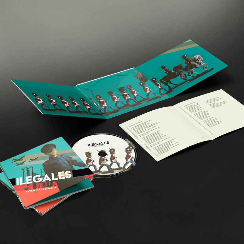 ILEGALES - JOVEN Y ARROGANTE (CD)
