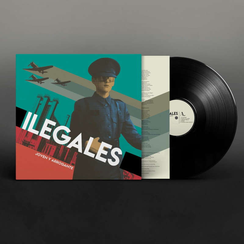 ILEGALES - JOVEN Y ARROGANTE (LP-VINILO)