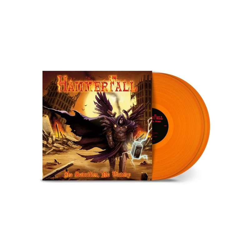 HAMMERFALL - NO SACRIFICE, NO VICTORY ( 2 LP-VINILO) ORANGE