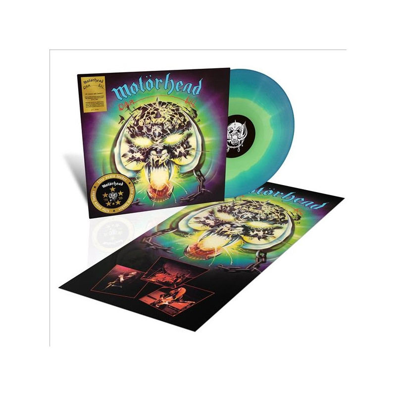 MOTÖRHEAD - OVERKILL (50TH ANNIVERSARY) (LP-VINILO) COLOR EDICIÓN LIMITADA