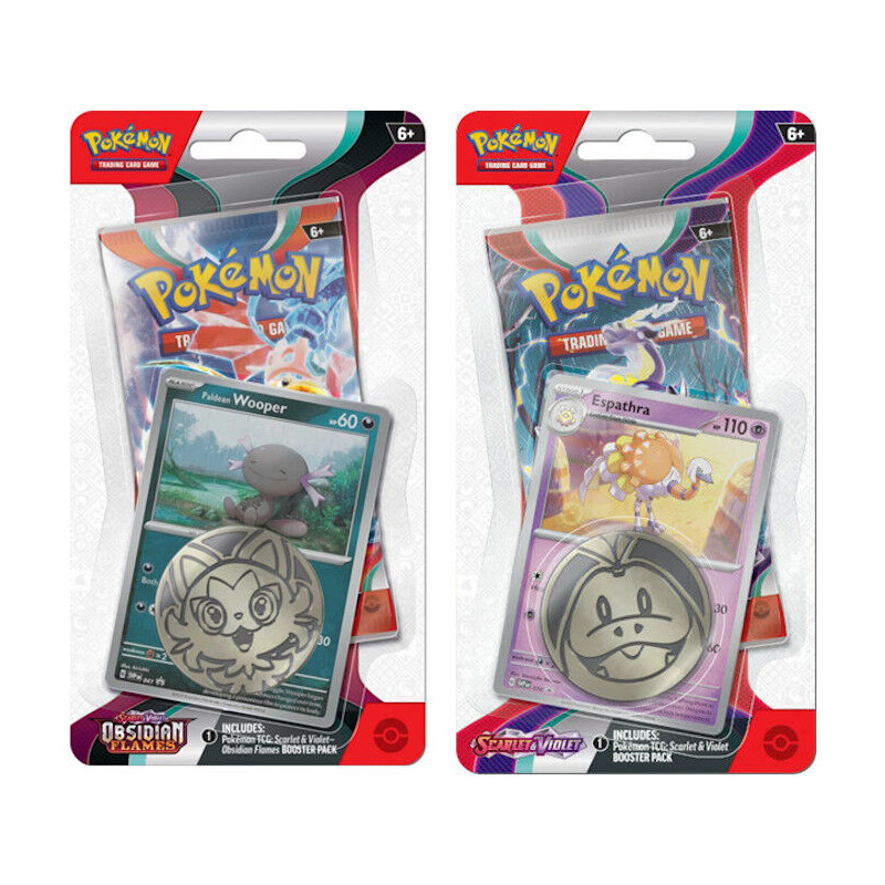 POKEMON JUEGO DE CARTAS SCARLET & VIOLET TEMPORAL FORCES BOOSTER OBSIDIAN FLAMES