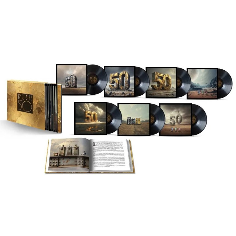 RUSH - RUSH 50 (7 LP-VINILO) BOX DELUXE EDICIÓN LIMITADA
