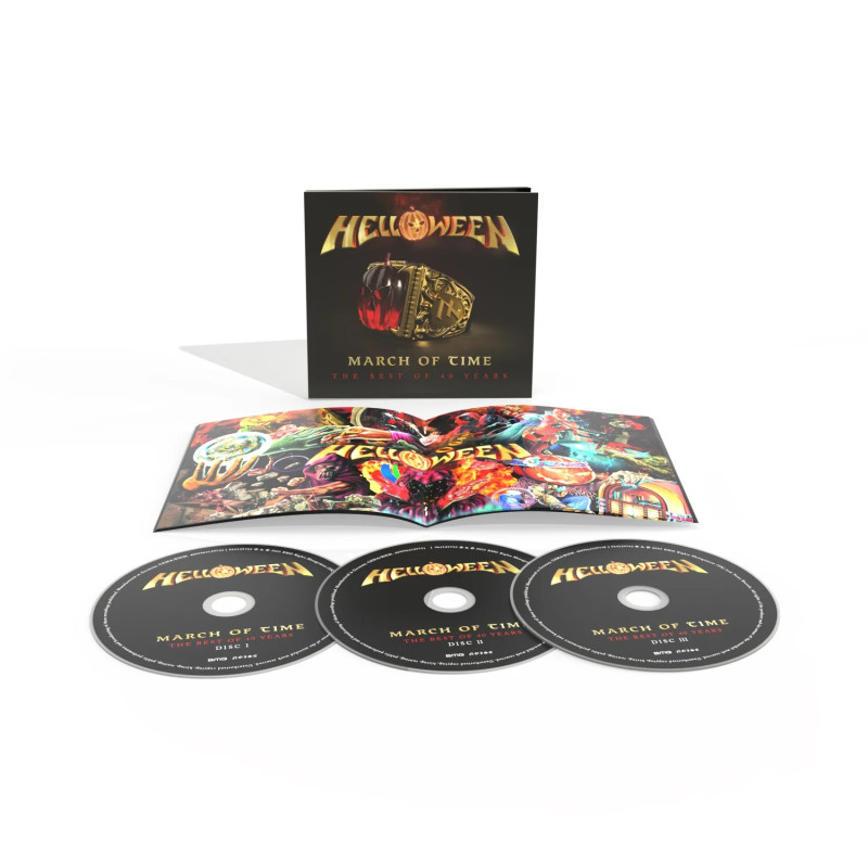 HELLOWEEN - MARCH OF TIME (THE BEST OF 40 YEARS) (3 CD)