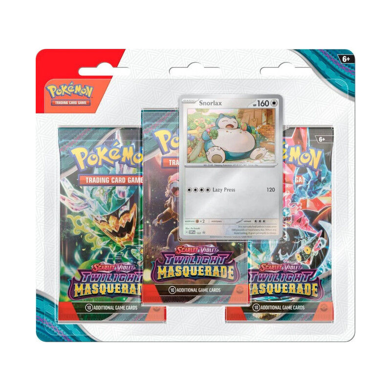 POKEMON JUEGO DE CARTAS SCARLET & VIOLET TWILIGHT MASQUERADE BLISTER