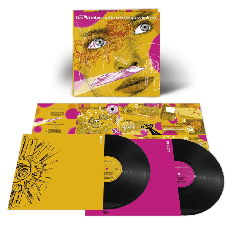 LOS PLANETAS - UNIDAD DE DESPLAZAMIENTO (2 LP-VINILO)
