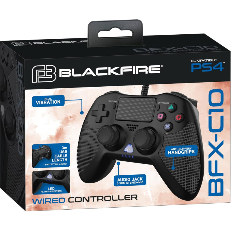 PS4 MANDO CON CABLE BFX-C10 BLACKFIRE
