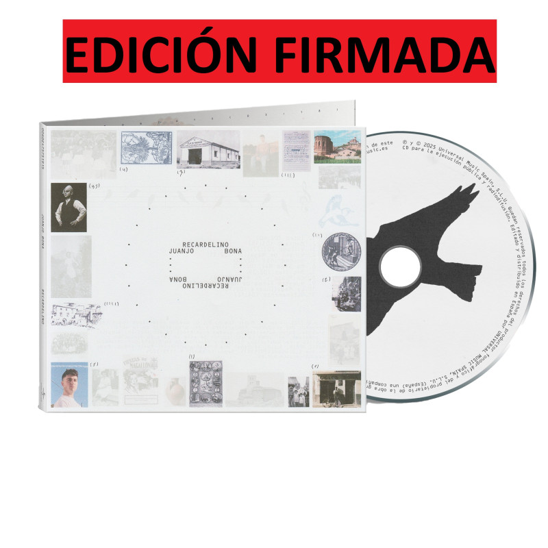 JUANJO BONA - RECARDELINO (CD) EDICIÓN FIRMADA