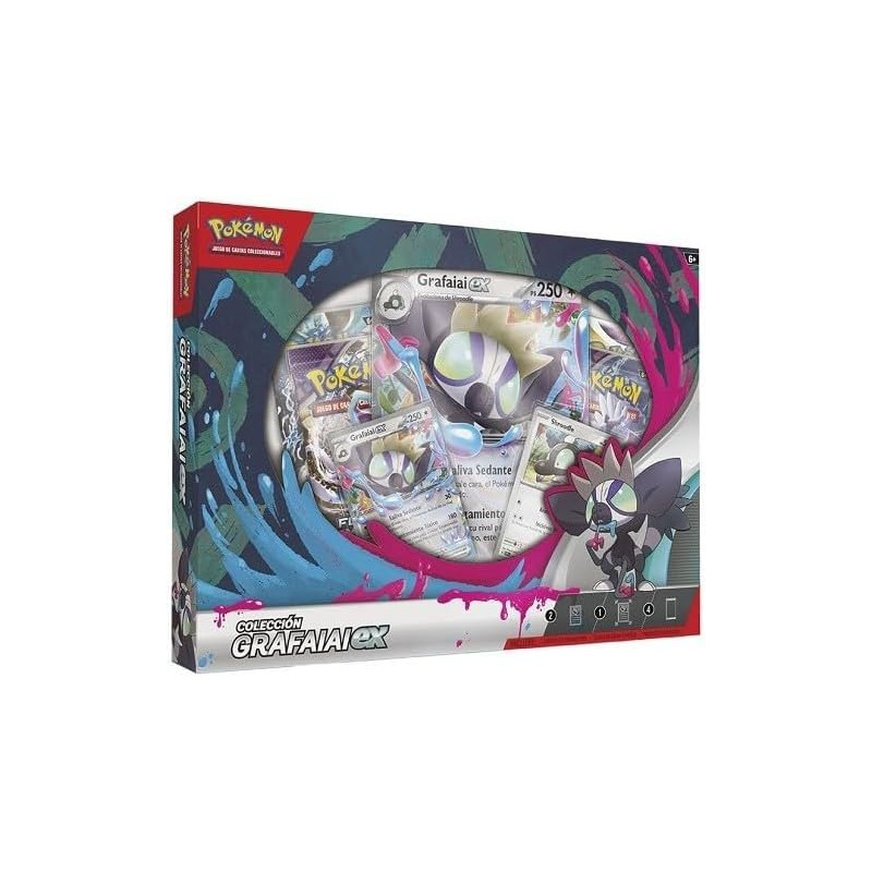 POKEMON JUEGO DE CARTAS COLECCION GRAFAIAI EX