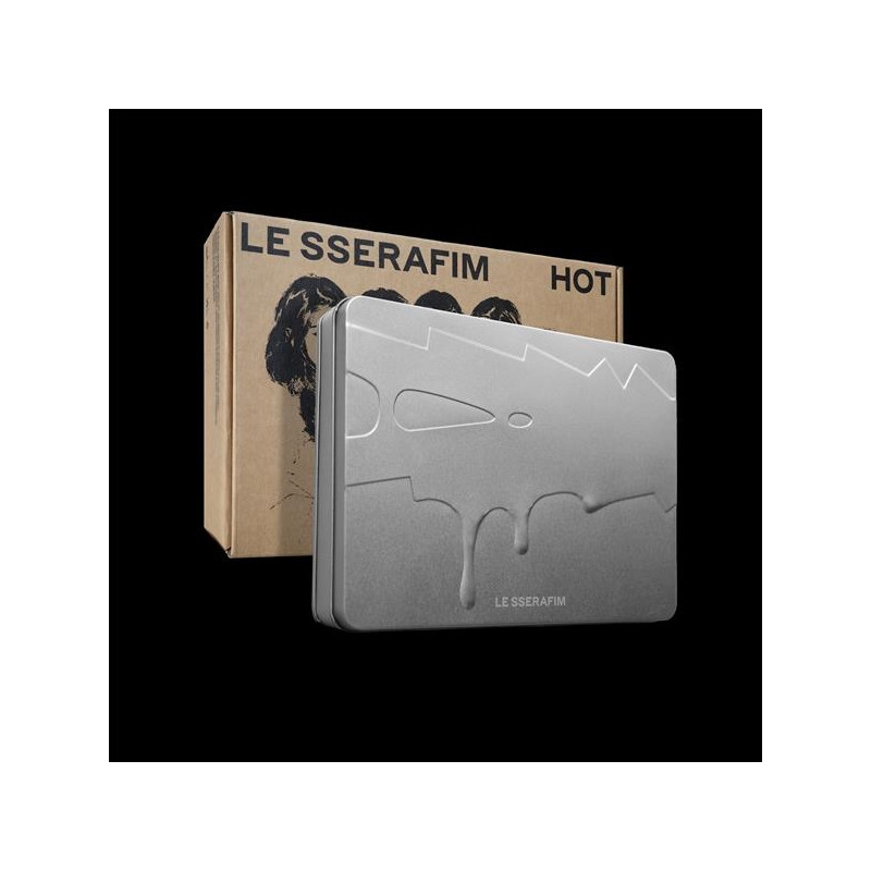 LE SSERAFIM - 5TH MINI ALBUM 'HOT' (TIN CASE VER.) (CD)