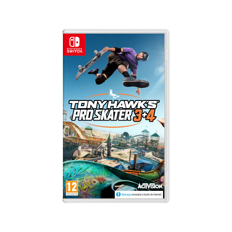 SW TONY HAWK'S PRO SKATER 3+4