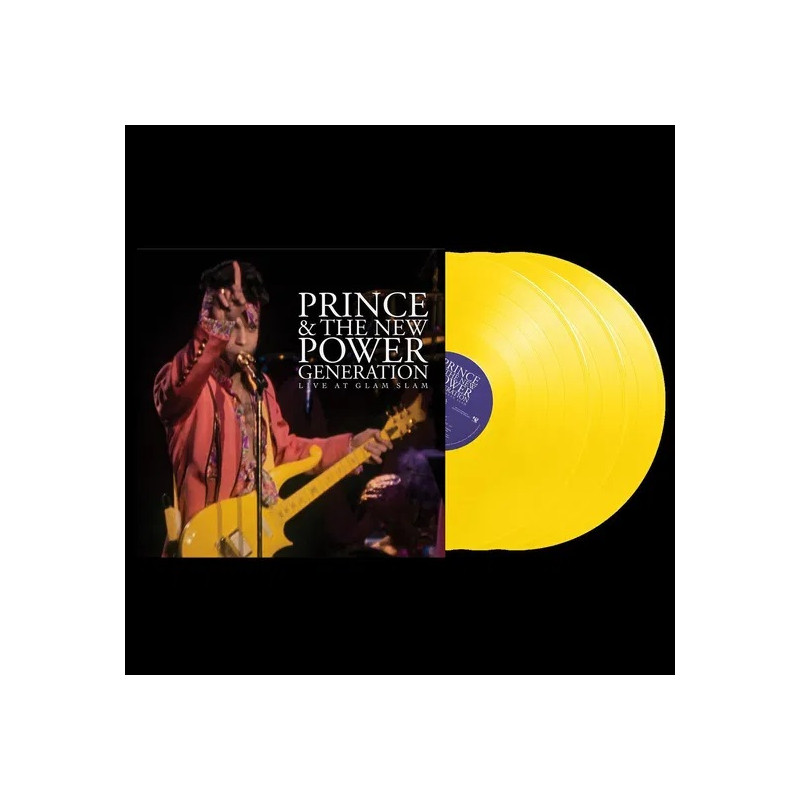 PRINCE & THE NEW POWER GENERATION - LIVE AT GRAND SLAM (3 LP-VINILO) YELLOW RSD LIMITADA