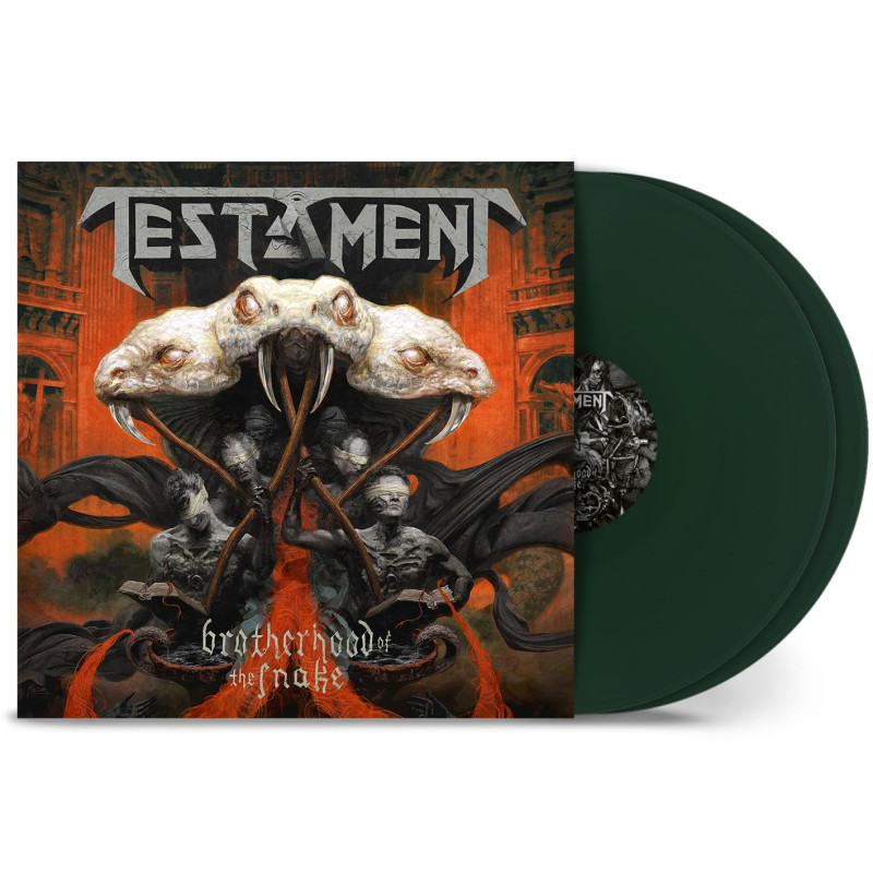 TESTAMENT - BROTHERHOOD OF THE SNAKE (2 LP-VINILO) GREEN