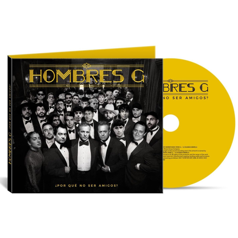 HOMBRES G - ¿POR QUE NO SER AMIGOS? (CD)