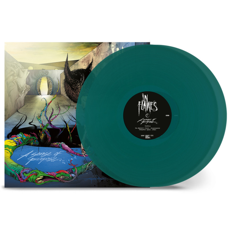 IN FLAMES - A SENSE OF PURPOSE (2 LP-VINILO) GREEN