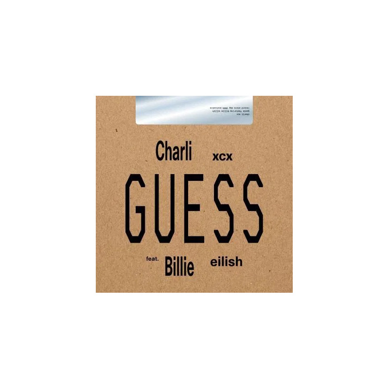 CHARLI XCX & BILLIE EILISH - GUESS FEATURING BILLIE EILISH (VINILO 7") RSD EDICIÓN LIMITADA