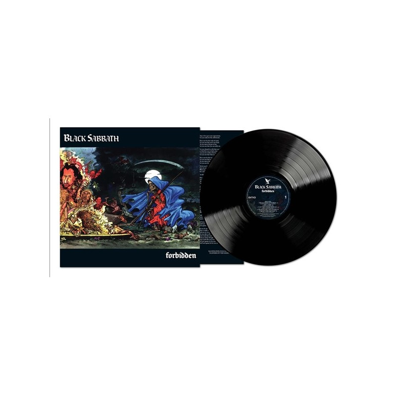 BLACK SABBATH - FORBIDDEN (2024 TONY IOMMI REMIX) (LP-VINILO)