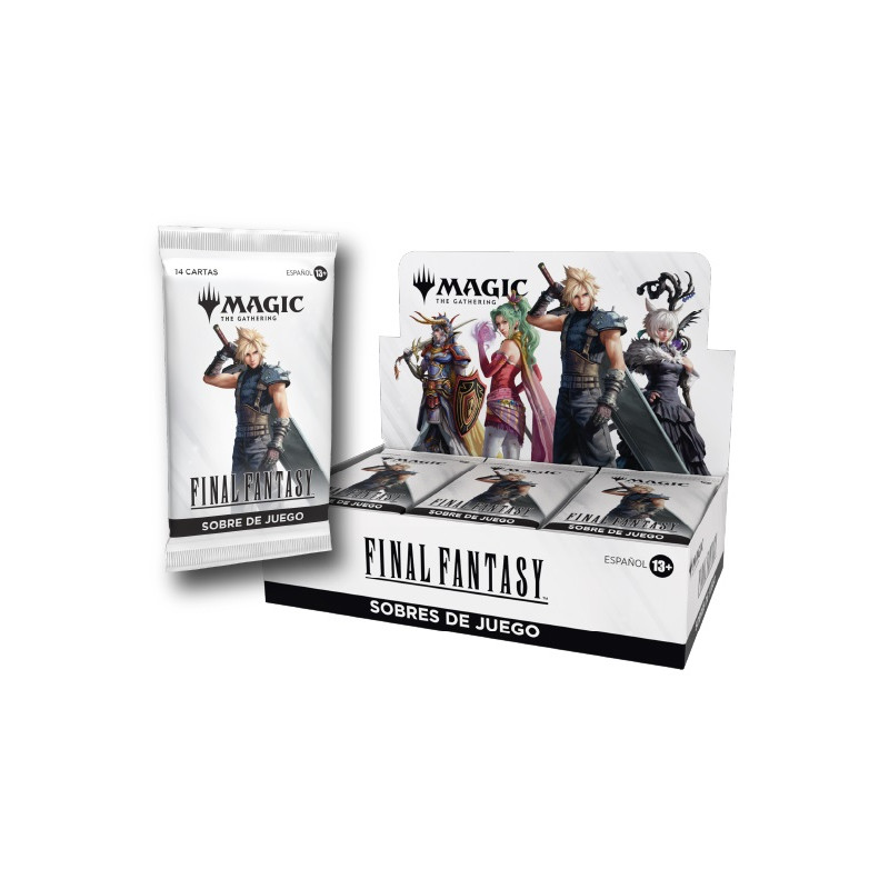 MAGIC FINAL FANTASY SOBRE DE JUEGO