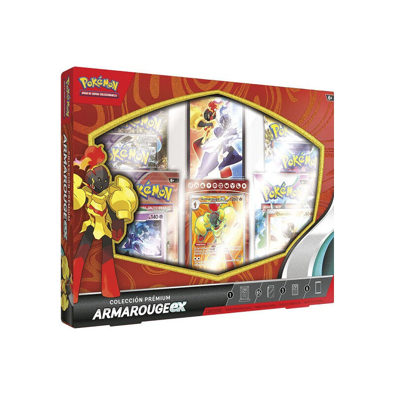 POKEMON JUEGO DE CARTAS ARMAROUGE EX COLECCION PREMIUM