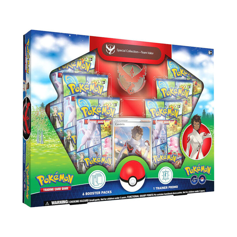 POKEMON JUEGO DE CARTAS POKEMON GO SPECIAL COLLECTION TEAM 10.5