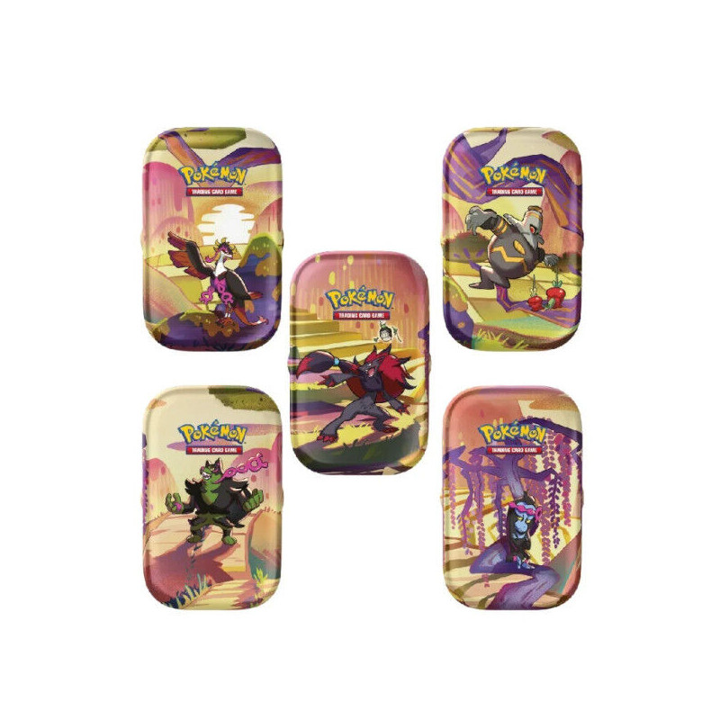 POKEMON JUEGO DE CARTAS MINI TIN SCARLET & VIOLET SHROUDED FABLE V6.5