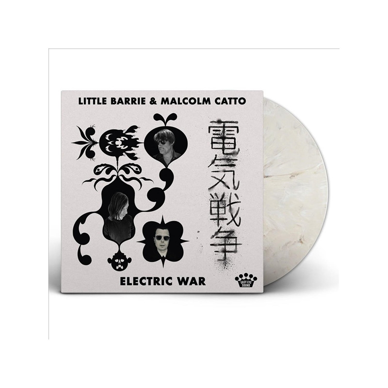 LITTLE BARRIE & MALCOLM CATTO - ELECTRIC WAR (LP-VINILO) COLOR EDICIÓN LIMITADA