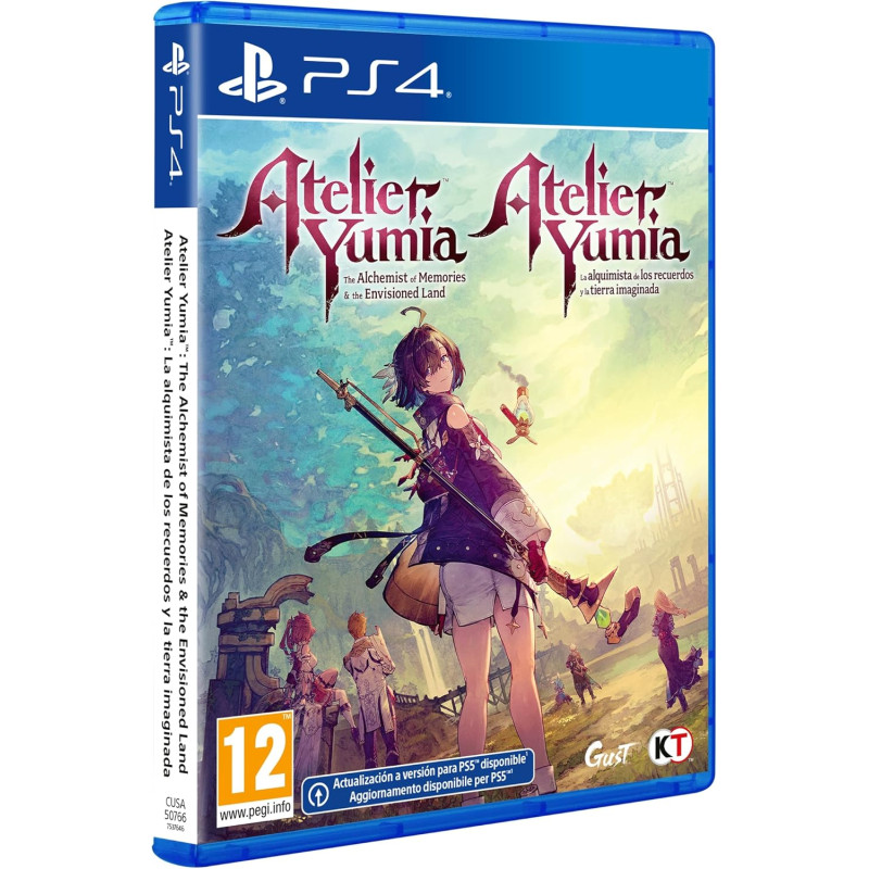 PS4 ATELIER YUMIA: LA ALQUIMISTA DE LOS RECUERDOS Y LA TIERRA IMAGINADA