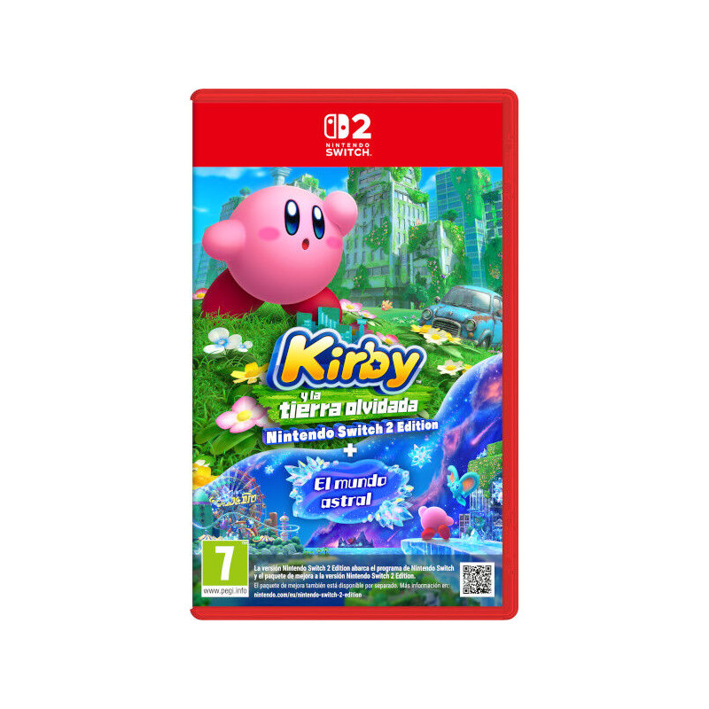 SW2 KIRBY Y LA TIERRA OLVIDADA NINTENDO SWITCH 2 EDITION + EL MUNDO ASTRAL
