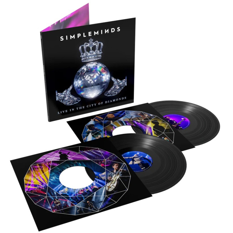 SIMPLE MINDS - LIVE IN THE CITY OF DIAMONDS (2 LP-VINILO)