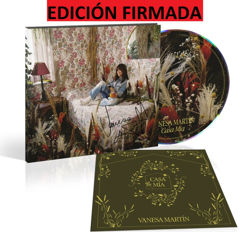VANESA MARTÍN - CASA MÍA (CD) EDICIÓN FIRMADA