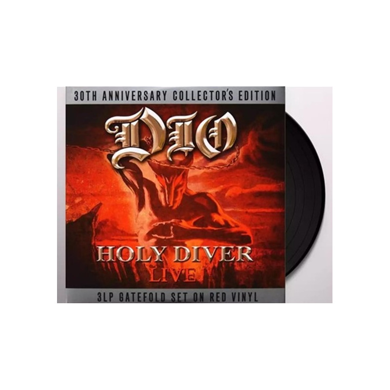DIO - HOLY DIVER LIVE (3 LP-VINILO)