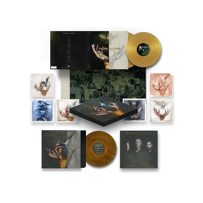 IMAGINE DRAGONS - SMOKE + MIRRORS: TEN (3 LP-VINILO) GOLD BOX DELUXE EDICIÓN LIMITADA