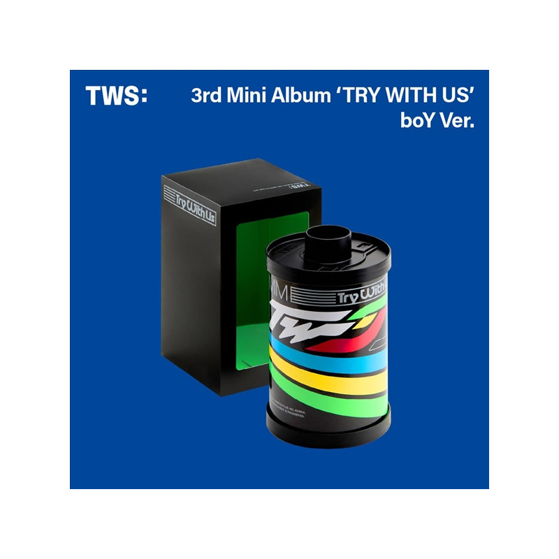 TWS - TWS 3RD MINI ALBUM 'TRY WITH US' (BOY VER.) (CD)