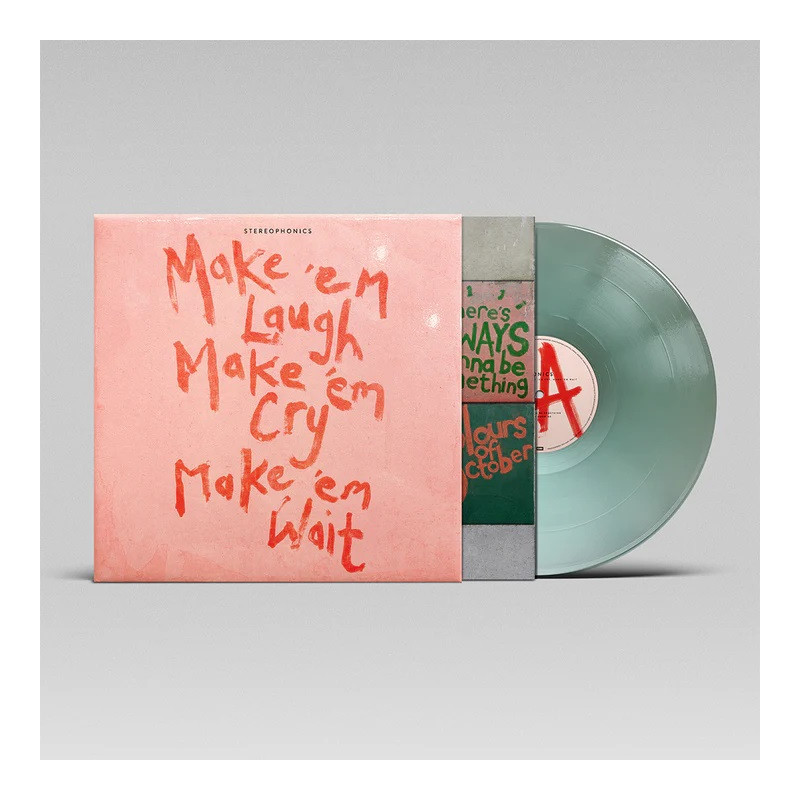 STEREOPHONICS - MAKE ‘EM LAUGH, MAKE ‘EM CRY, MAKE ‘EM WAIT (LP-VINILO) GREEN INDIES