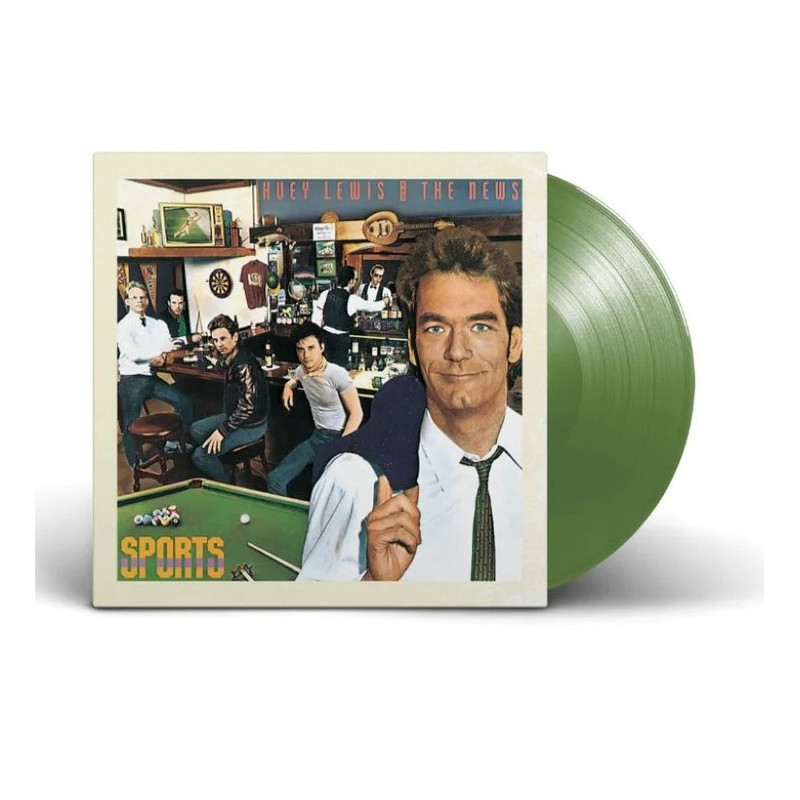 HUEY LEWIS & THE NEWS - SPORTS (LP-VINILO) GREEN INDIES EDICIÓN LIMITADA