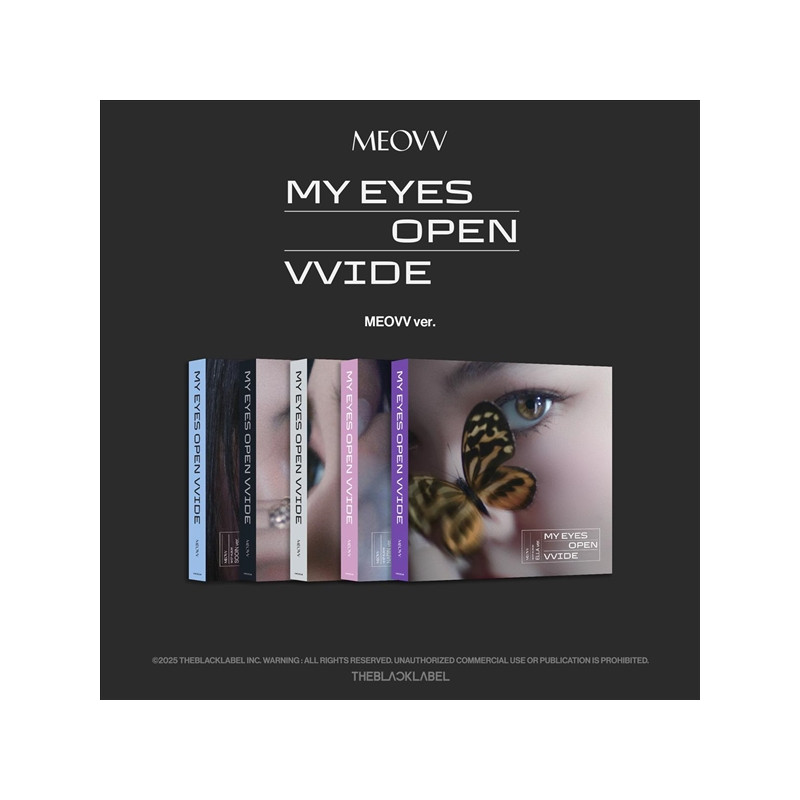 MEOVV - MEOVV 1ST EP ALBUM MY EYES OPEN VVIDE (MEOVV VER.) (CD)