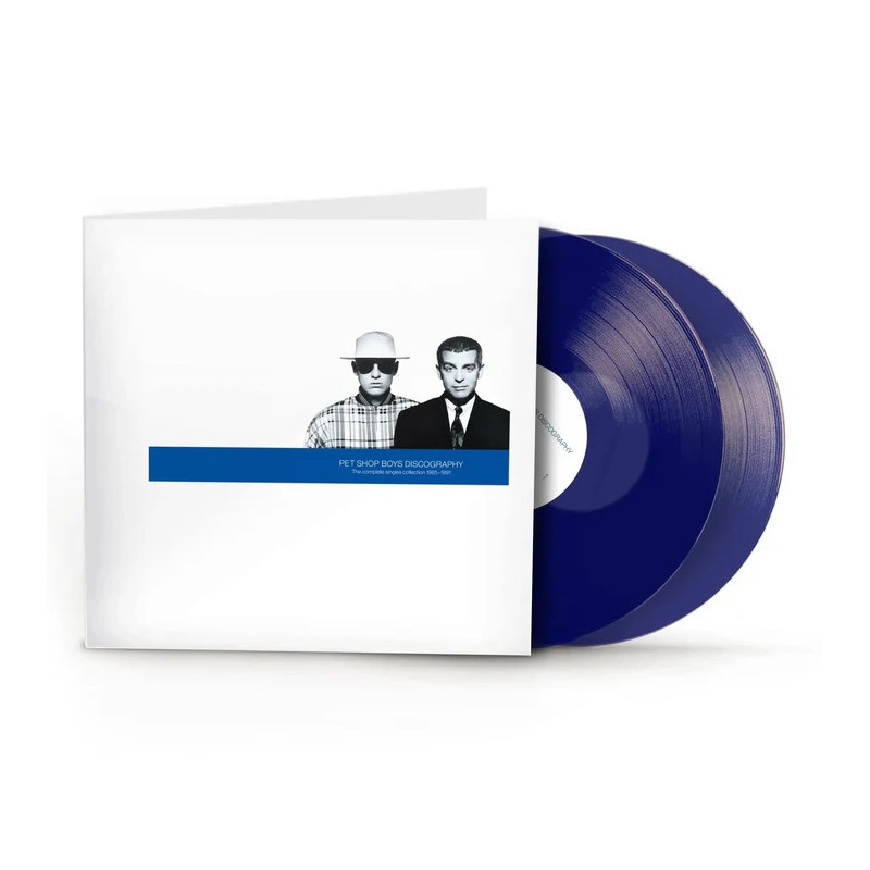 PET SHOP BOYS - DISCOGRAPHY (2 LP-VINILO) BLUE