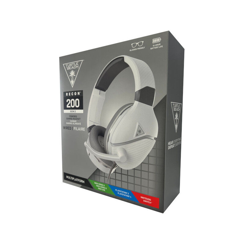 PS5 AURICULARES RECON 200 GEN 2 WHITE TURTLE BEACH