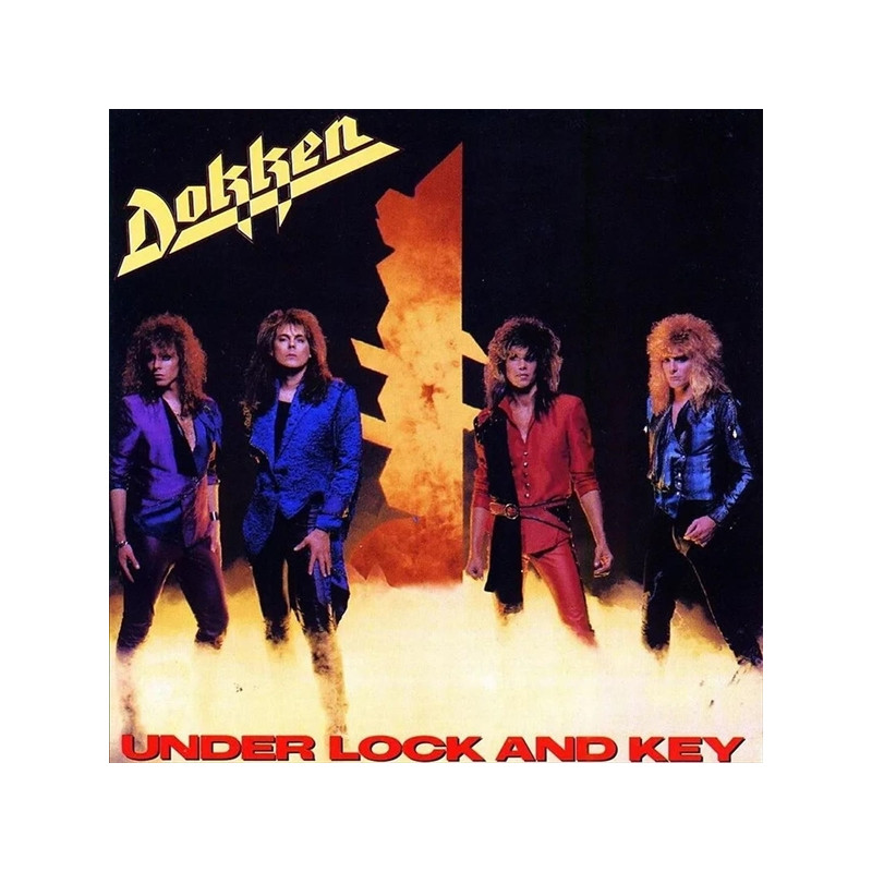 DOKKEN - UNDER LOCK AND KEY (LP-VINILO) YELLOW EDICIÓN LIMITADA